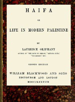 [Gutenberg 50026] • Haifa; or, Life in modern Palestine